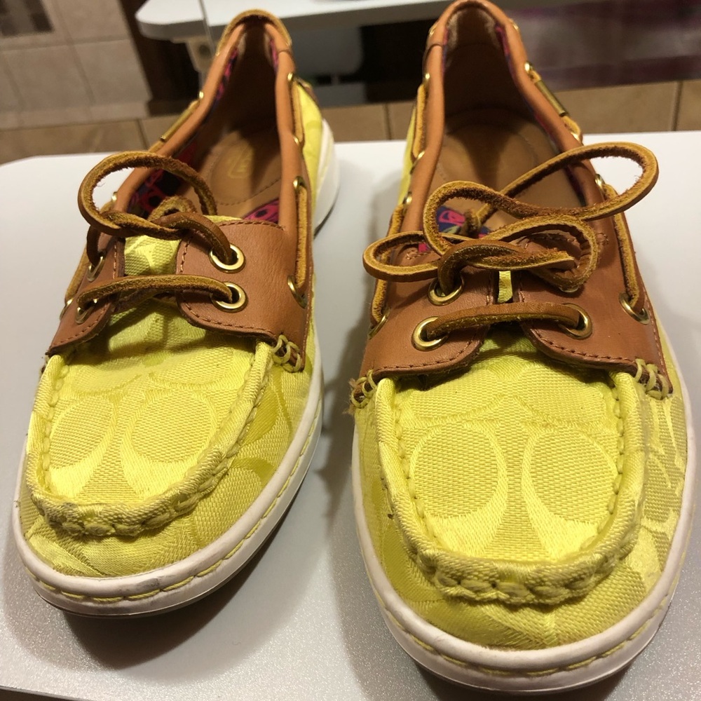 COACH Richelle Topsider loafers - Picture 8 of 11